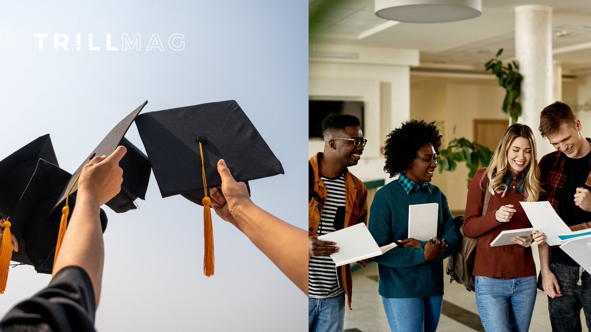 A new study shows that 49% of Americans believe you don't need a college degree for a high-paying job. The Pew Research Center used data from the U.S. Census Bureau, Federal Reserve, and a survey of 5,203 adults.

#news #viral #research #TrillMag