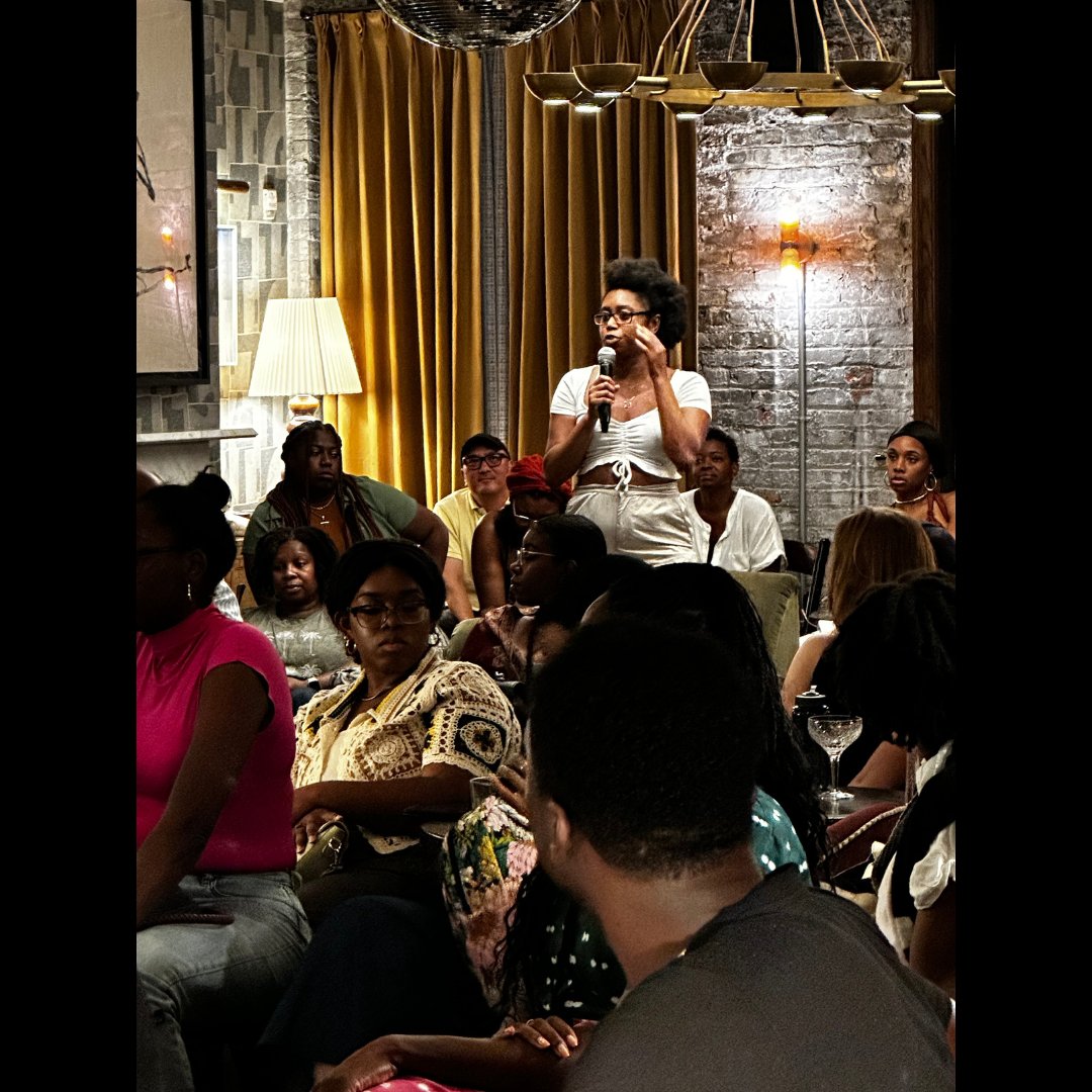 📢 About last night! A huge thank you to Shaka King and everyone who attended our DISSECT THE ACT: LIVE event! 🌟 We're thrilled to have awarded Shaka King the VOICE OF OUR TIME AWARD for his contributions to cinema!

#BTFC #ShakaKing #FilmMasterclass #VoiceOfOurTime