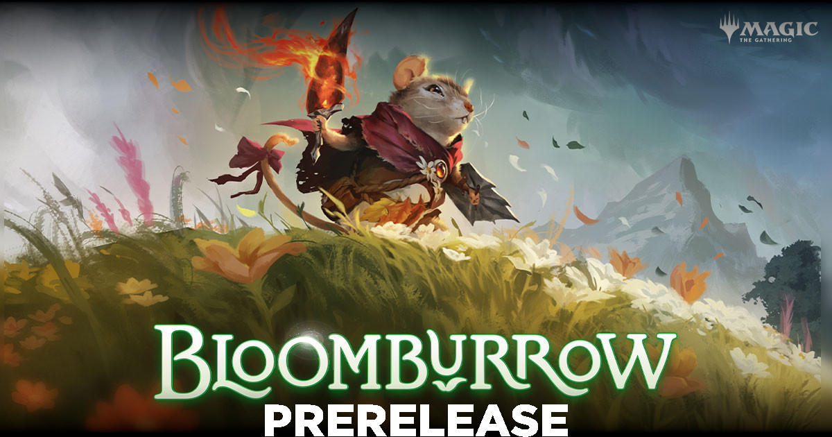 Join us next Friday for the Prerelease of #MTGBloomburrow !

22725 Wick Rd.
Taylor, MI 48180