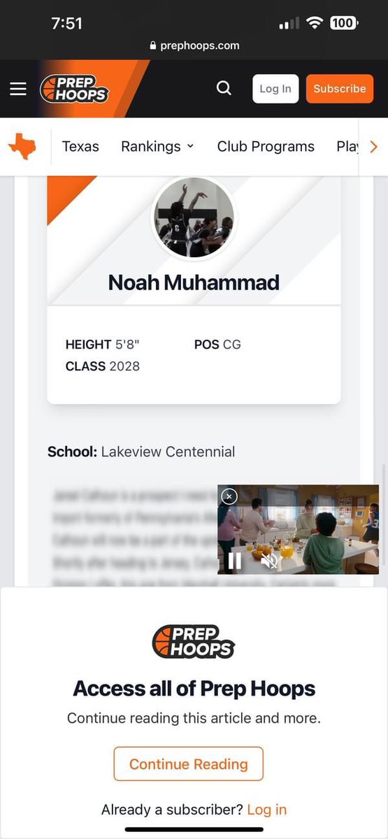 Noah Muhammad (@noahmuhammad11) on Twitter photo Very Blessed And Honored To Get Recognized As One Of The Best Hoopers In My 2028 Class More Work To Be Done.
<a href="/bigbook15817/">Coach Bookman</a> <a href="/LCPatriotHoops/">Lakeview Centennial Boys Basketball</a> <a href="/MattChampionATX/">Matt Champion</a> <a href="/PrepHoopsTX/">Prep Hoops Texas</a> <a href="/PrepHoopsNext/">Prep Hoops ππππ π</a> <a href="/TexasHoopsGASO/">TexasHoops/GASO π</a> <a href="/Tabchoops/">ππΌπ½πΎππ</a> <a href="/TexasHoopsGASO/">TexasHoops/GASO π</a> <a href="/saincilaire/">Coach Ant Saincilaire</a> <a href="/InsiderExposure/">InsiderExposure</a> <a href="/UndiscoverHoops/">Undiscovered Recruits</a> Very Blessed And Honored To Get Recognized As One Of The Best Hoopers In My 2028 Class More Work To Be Done.
<a href="/bigbook15817/">Coach Bookman</a> <a href="/LCPatriotHoops/">Lakeview Centennial Boys Basketball</a> <a href="/MattChampionATX/">Matt Champion</a> <a href="/PrepHoopsTX/">Prep Hoops Texas</a> <a href="/PrepHoopsNext/">Prep Hoops ππππ π</a> <a href="/TexasHoopsGASO/">TexasHoops/GASO π</a> <a href="/Tabchoops/">ππΌπ½πΎππ</a> <a href="/TexasHoopsGASO/">TexasHoops/GASO π</a> <a href="/saincilaire/">Coach Ant Saincilaire</a> <a href="/InsiderExposure/">InsiderExposure</a> <a href="/UndiscoverHoops/">Undiscovered Recruits</a>