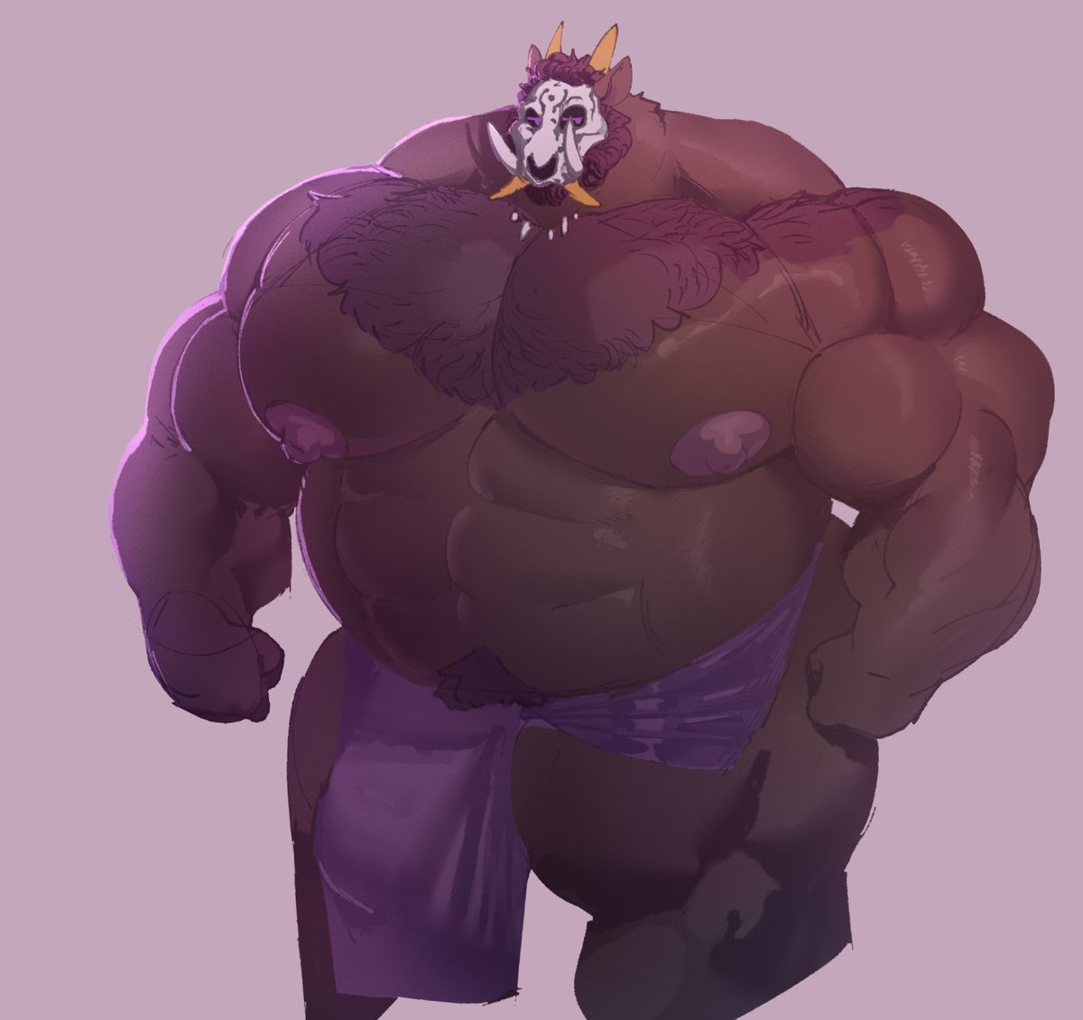 caazerenam's tweet photo. A boar-a-fied  DK  thanks to @/_Brooding https://t.co/5XLcd4xFeR