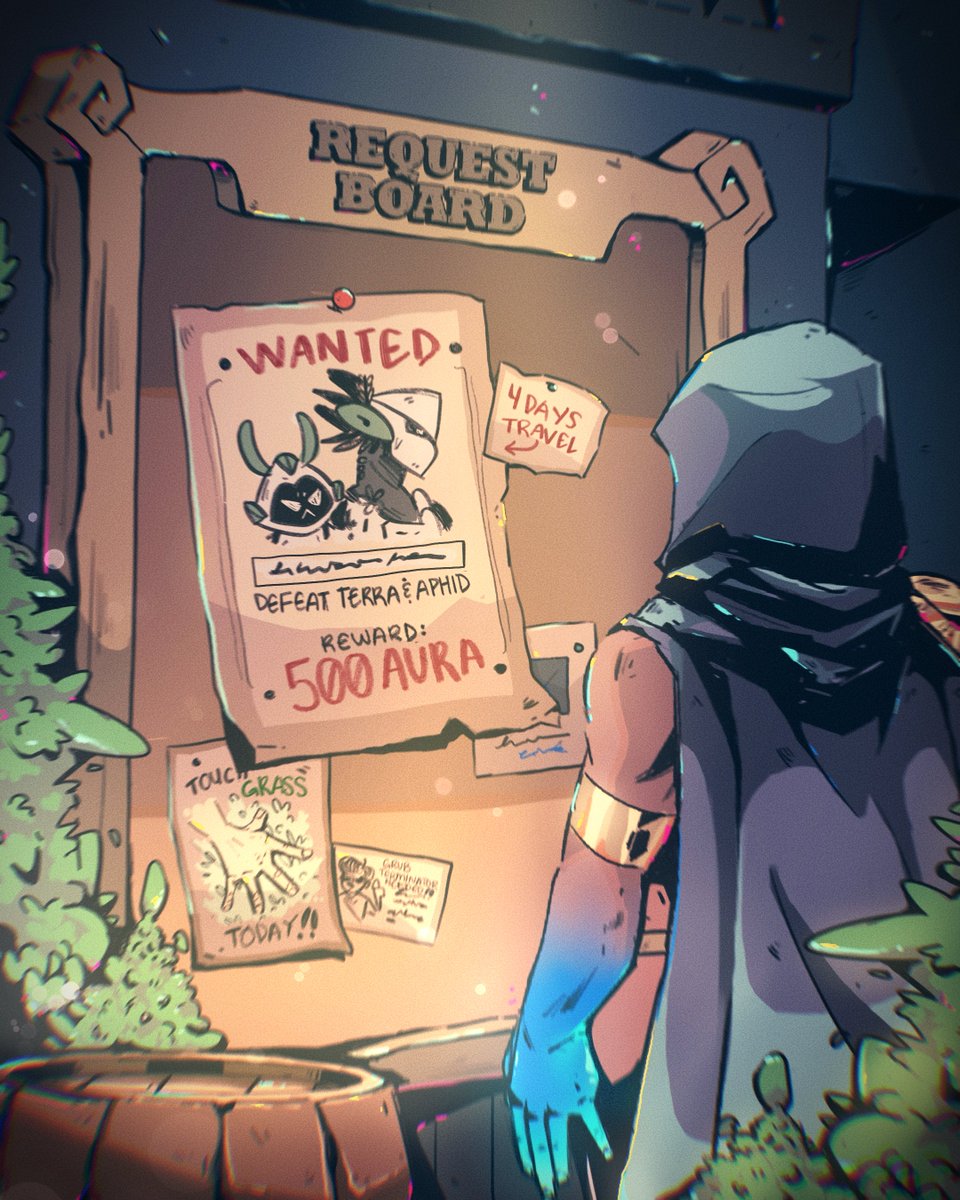 ❗️Quest Available: Defeat Terra &amp; Aphid

📍 LCS Arena
💰 500 Aura
⏰ Expires in 4 days