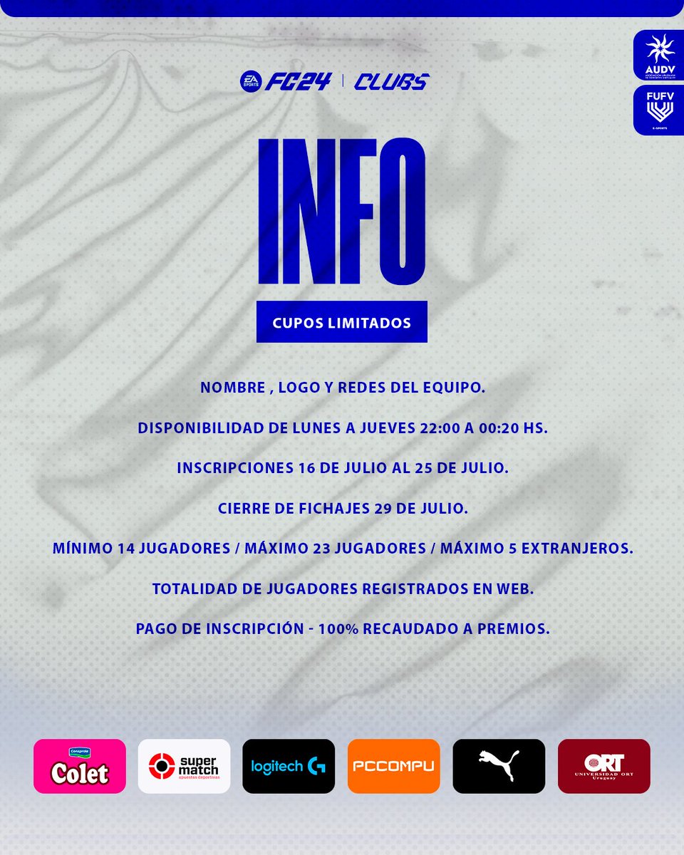 Asociación Uruguaya de Deportes Virtuales tweet media