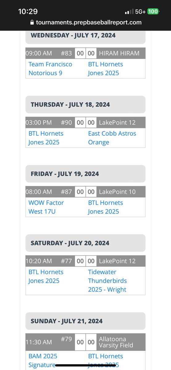 Last tournament of the year starts tmw. Come see me play! <a href="/BTLHornets/">BTL Hornets</a> <a href="/CorpusBaseball/">Scott Malone</a> <a href="/TShewmaker43/">Tyler Shewmaker</a> <a href="/Connolly_10/">Ryan Connolly</a> <a href="/SirianniMike/">Mike Sirianni</a>
