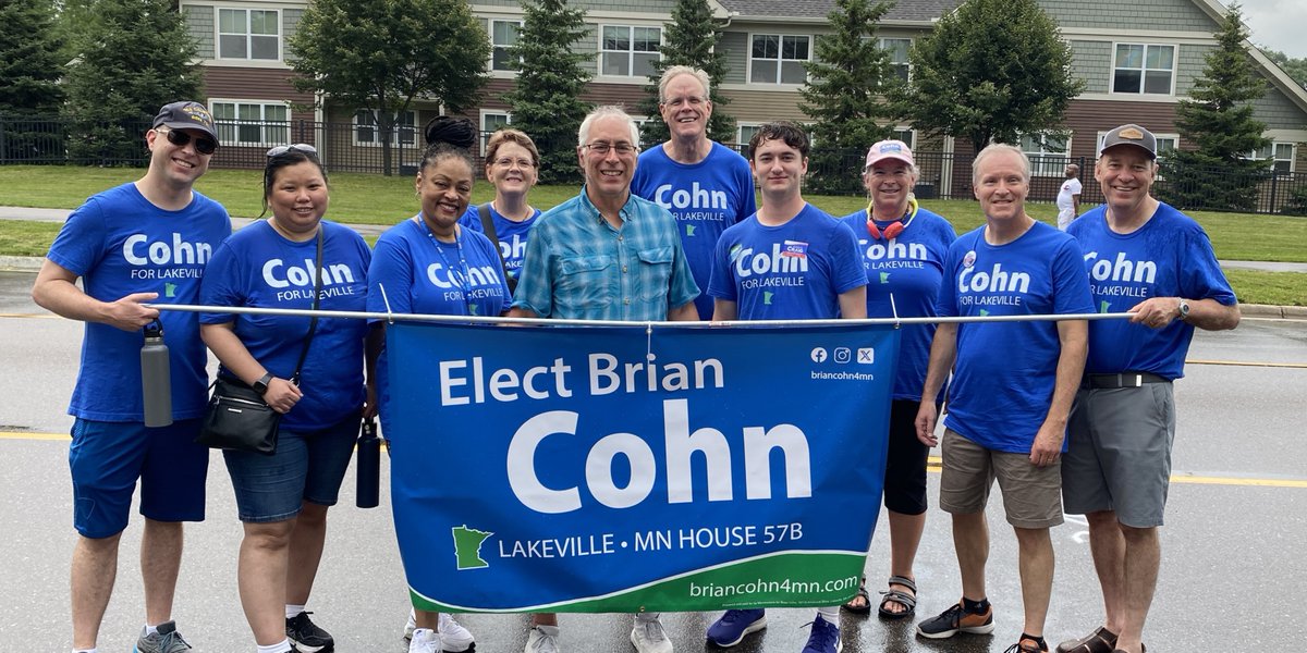 briancohn4mn's tweet photo. Thanks to everyone who joined me for the Pan-O-Prog grand parade last Saturday! https://t.co/TIzD2GU8Cl