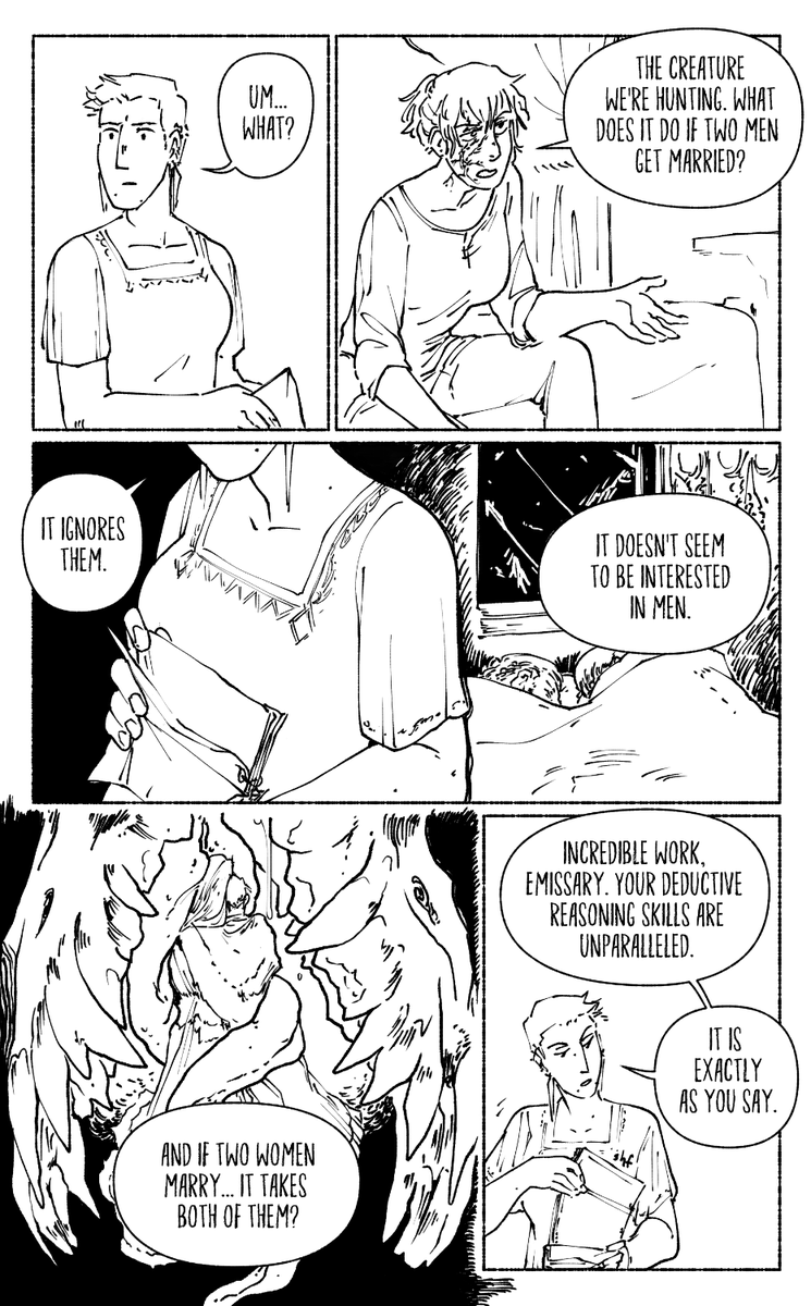 they're calling The Vow 'possibly the first ever horror graphic novel with plot-critical femme4femme' and they're saying we can get the crowdfund to $5,000 this week with your help kickstarter.com/projects/feral…