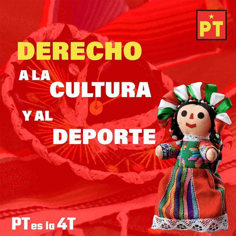 Las y los jóvenes tienen derechos con el #PT y la #4T. 

#PTesla4T