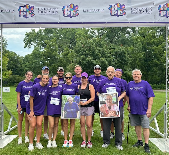PicoChemical's tweet photo. Pico's Team JoAnn recently participated in the Lustgarten #PancreaticCancer fundraiser walk in Naperville, IL.  #hope  @lustgartenfdn https://t.co/aGXa2lq33a