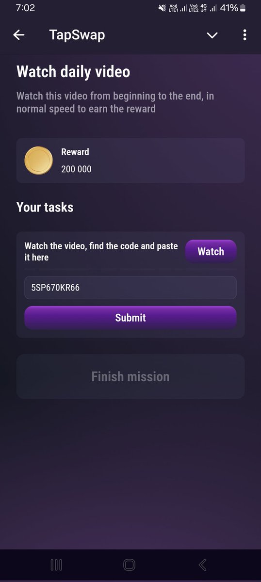 akeem_aro's tweet photo. #TAPSWAP daily codes
ποΈ16th July
The dark side of crypto......
Code: 5SP670KR66
Crypto is not real money....
Code: parachain
π Follow
for updates.
Like & Repost for other people.πͺ
#tapswap #Tapswapcode #Tapswapdailycode #Tapswapcodetoday https://t.co/7bflueivwI