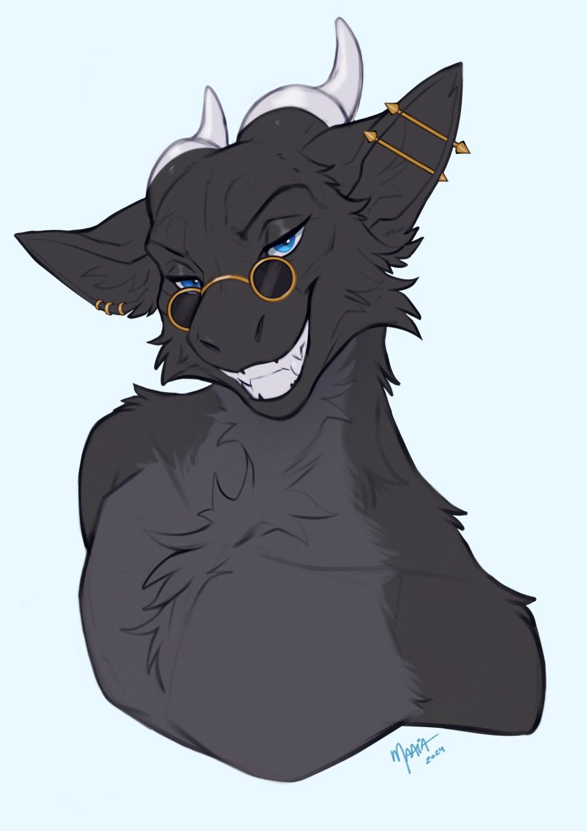 MaaiaART's tweet photo. Smirk✨

patr*on reward for e621Drake https://t.co/UARU1Ql3LB