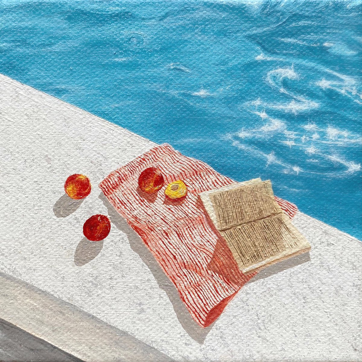 annflxke's tweet photo. pintando trocitos de verano https://t.co/D24toGIEXP