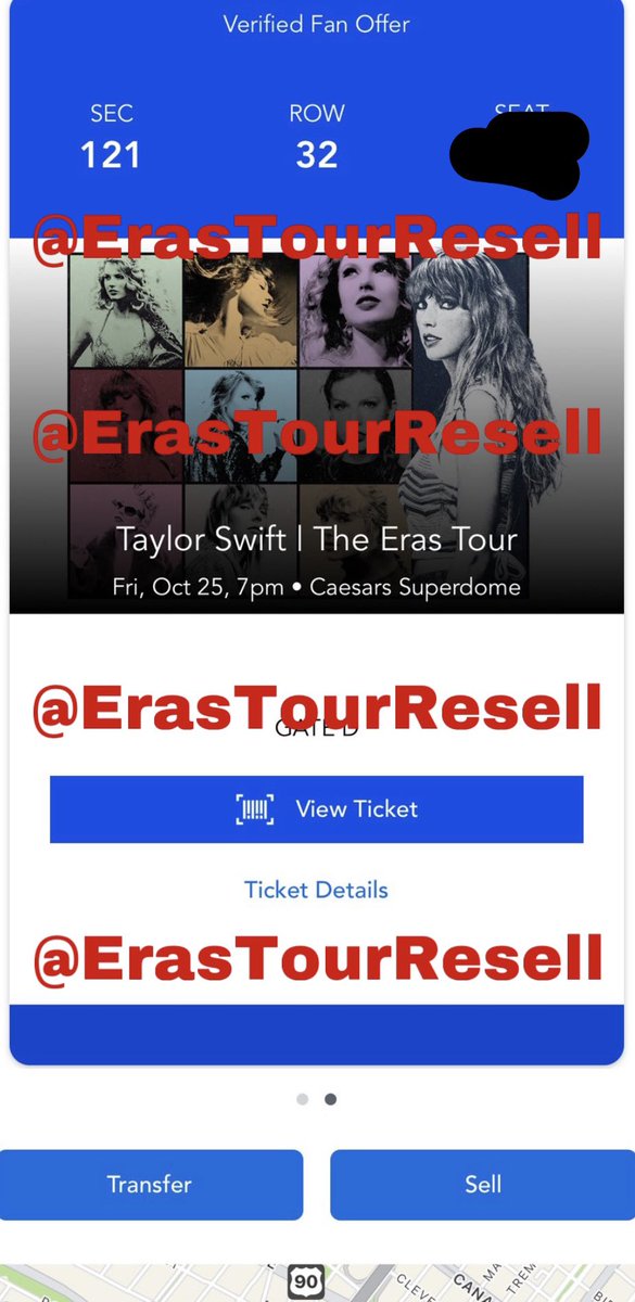ErasTourResell's tweet photo. Selling TWO (2) LOWER BOWL tickets to the show in New Orleans at Caesars Superdome on 10/25
💌 $544 TOTAL
💌 fill out this form for a chance to be selected to purchase https://t.co/TQdvJi4EGm
💌 Buyer will be selected using random generator
FORM CLOSES TODAY AT 9 PM EST https://t.co/Qs7X164DMw