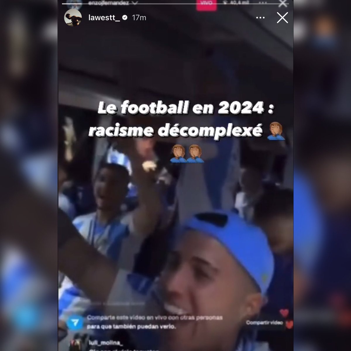 CristianoXtra_'s tweet photo. All racists Fabrizio Romano, espn and goal are totally silent on the Enzo Fernandez video.

If it was a Portugal player they would be the first to connect it to Ronaldo. https://t.co/Avkp9vzjmq