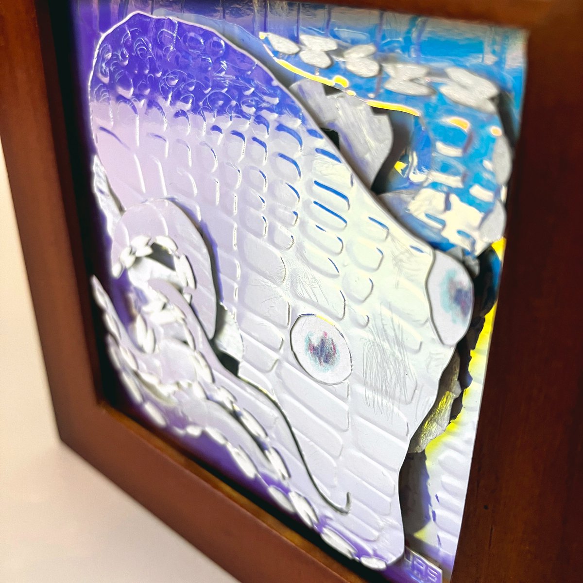 Put this shiny lil guy up!🐙✨✂️ jaredandrewschorr.com/shop/tinyoctop…