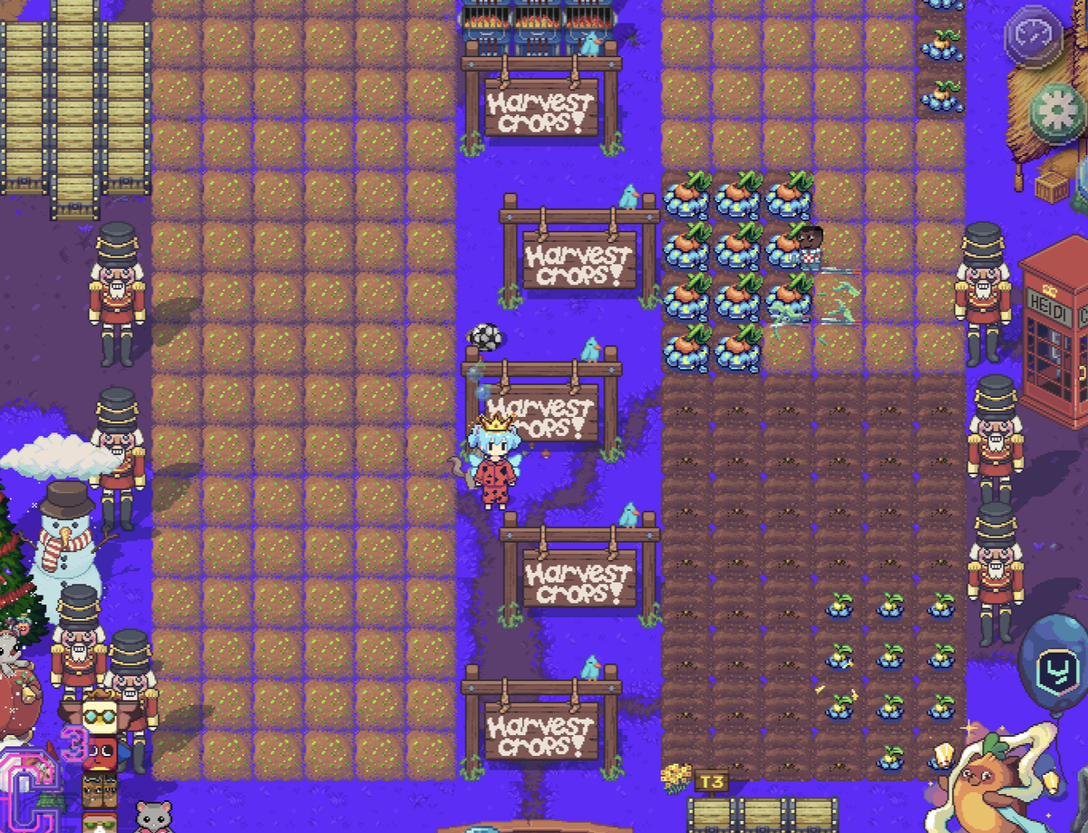 NenzyWenzy's tweet photo. New UGC‼️Designed with @aper0x Remind your farmers to harvest their crops 😅  @pixels_online https://t.co/7SryBV0Wyy