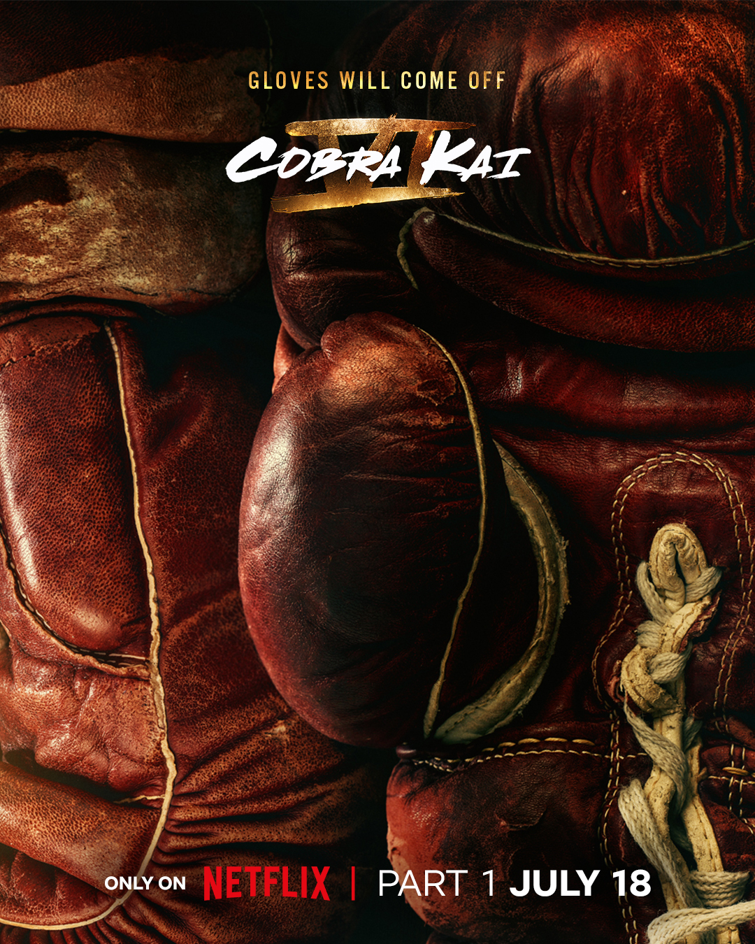 Nieuwe teaserposter van Cobra Kai S6a op Netflix België 