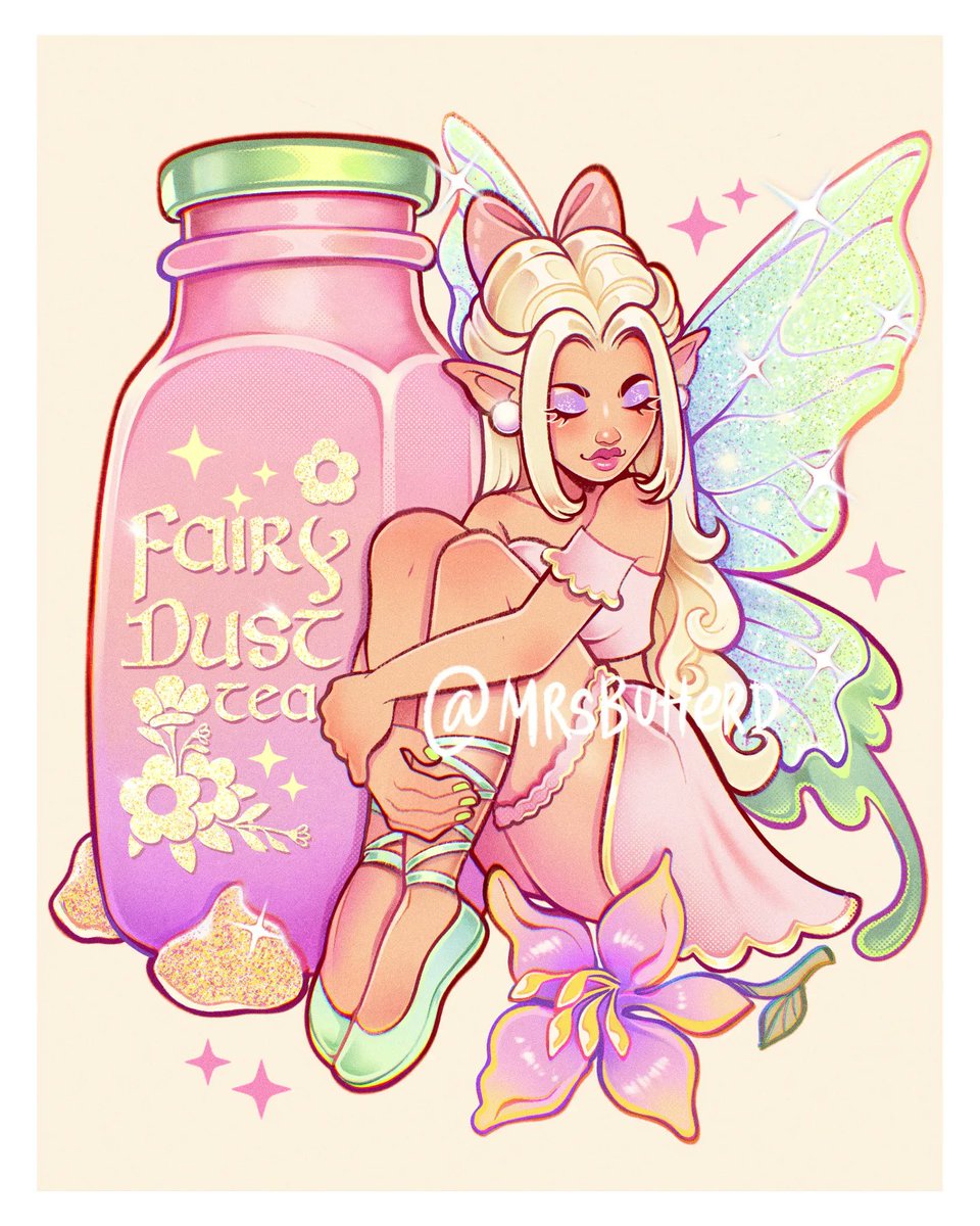 mrsbutterd's tweet photo. Fairy dust Tea🧚‍♀️ https://t.co/bUw8lCZEKS
