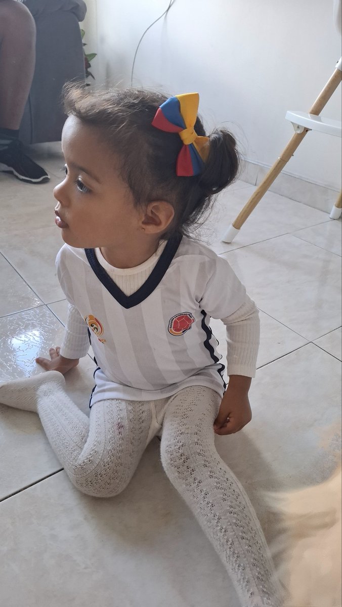 Mi hija, desde que empezó la #CopaAmérica solo quiere ponerse la camiseta de la <a href="/FCFSeleccionCol/">Selección Colombia</a> 
Y aunque ya terminó, la sigue pidiendo.
Así que, en esta casa Colombia NO perdió, por el contrario, tiene una fan de 2 años, orgullosa de ser colombiana