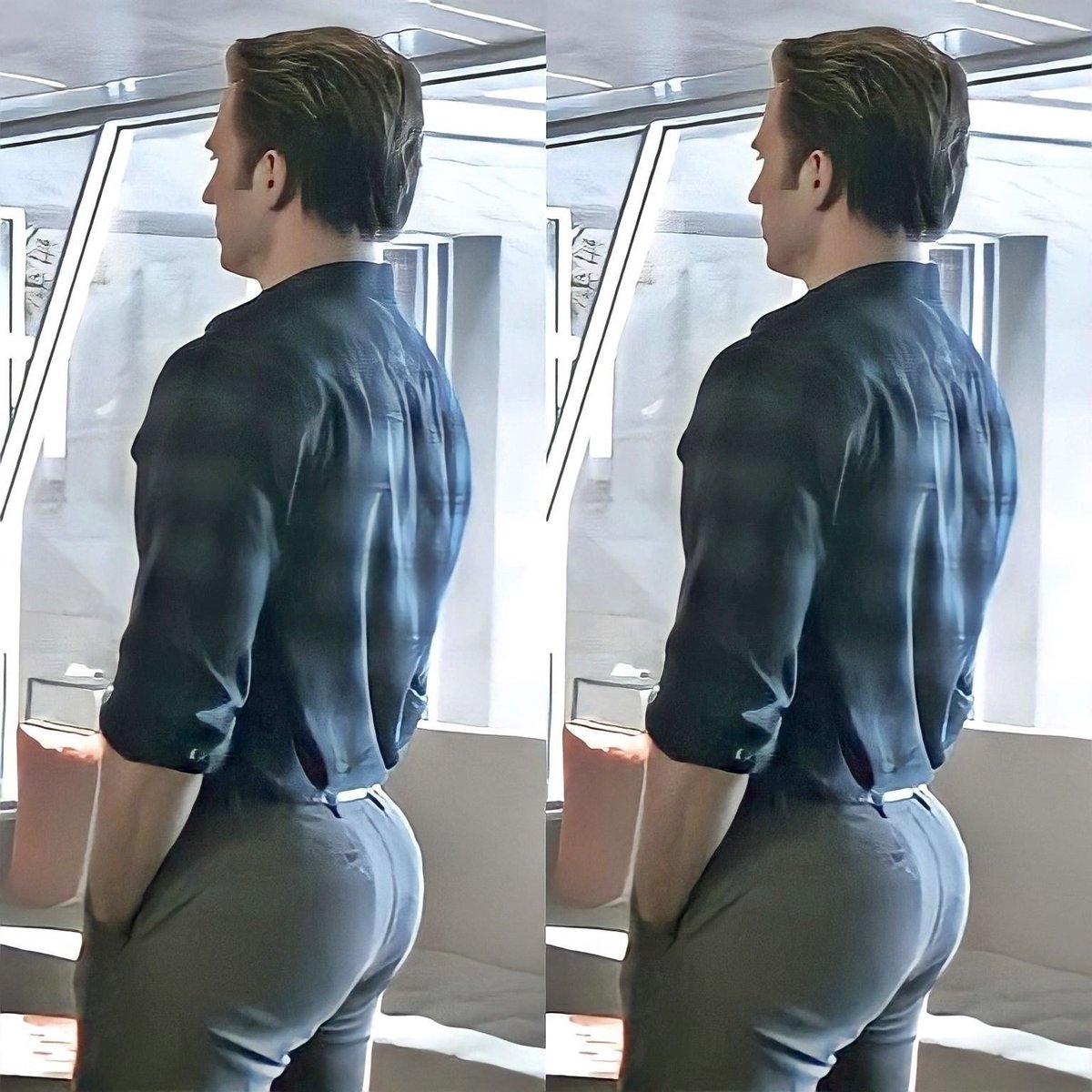 AlphaManUniv's tweet photo. Chris Evan's got the hump 🍑👅 #AmericasAss #CaptainAmerica #HumpDay #Marvel #ChrisEvans #SuperHunks https://t.co/kq5jmGvq1O