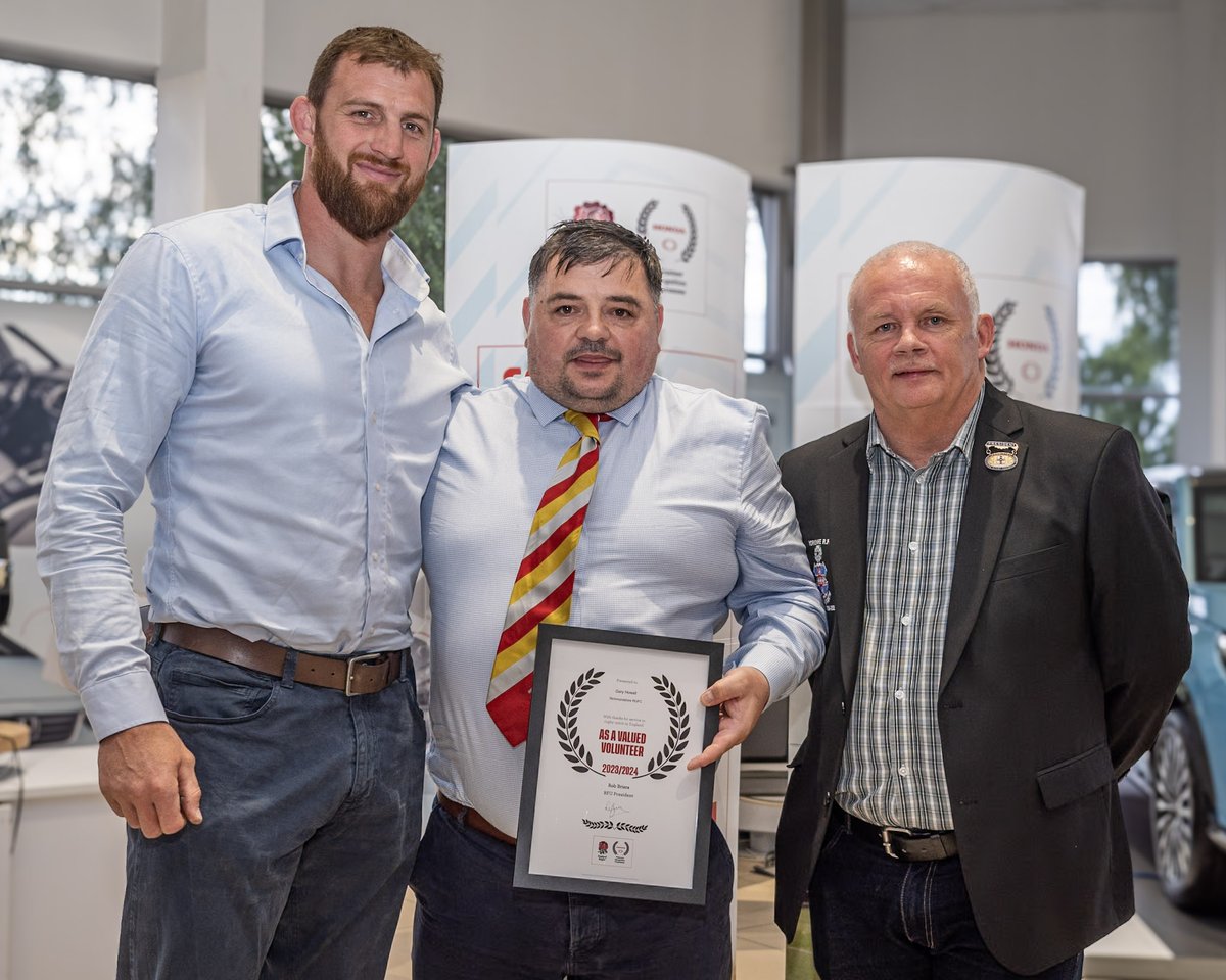 YorkshireRFU (@yorkshire_rfu) on Twitter photo <a href="/MarshallHonda/">Marshall Honda</a> @ickledot <a href="/tomwood678/">Tom Wood</a> <a href="/SaintsFdation/">Northampton Saints Foundation</a> <a href="/EnglandRugby/">England Rugby</a> <a href="/Honda_UK/">Honda UK</a> <a href="/GuisboroughRUFC/">Guisborough RUFC</a> <a href="/MosboroughRUFC/">Mosborough RUFC</a> <a href="/PocklingtonRUFC/">Pocklington RUFC</a> <a href="/OssettRugby/">Ossett Rugby</a> <a href="/ShireRugby/">Richmondshire Rugby</a> Game For All Category
Team Nomination was <a href="/BridlingtonRUFC/">Bridlington Rugby Club</a>ย
Individual Awards
Emily Dean <a href="/Driffrugby/">Driffield RUFC</a>ย
Danielle Gavigan <a href="/redcarrugbyclub/">Redcar Rugby Club</a>ย
Gary Howell & Sam Griffiths@ShireRugbyย
๐งต <a href="/MarshallHonda/">Marshall Honda</a> @ickledot <a href="/tomwood678/">Tom Wood</a> <a href="/SaintsFdation/">Northampton Saints Foundation</a> <a href="/EnglandRugby/">England Rugby</a> <a href="/Honda_UK/">Honda UK</a> <a href="/GuisboroughRUFC/">Guisborough RUFC</a> <a href="/MosboroughRUFC/">Mosborough RUFC</a> <a href="/PocklingtonRUFC/">Pocklington RUFC</a> <a href="/OssettRugby/">Ossett Rugby</a> <a href="/ShireRugby/">Richmondshire Rugby</a> Game For All Category
Team Nomination was <a href="/BridlingtonRUFC/">Bridlington Rugby Club</a>ย
Individual Awards
Emily Dean <a href="/Driffrugby/">Driffield RUFC</a>ย
Danielle Gavigan <a href="/redcarrugbyclub/">Redcar Rugby Club</a>ย
Gary Howell & Sam Griffiths@ShireRugbyย
๐งต