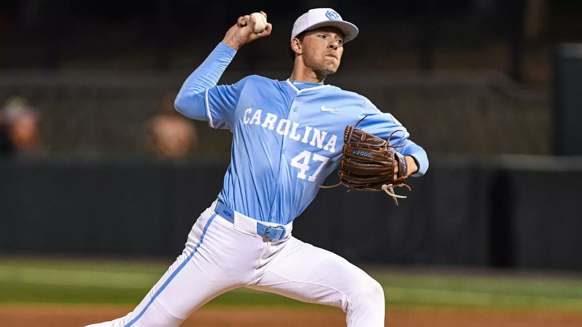 Aidan Haugh is selected by the Twins in the 16th round of the #MLBDraft.

The 6-foot-6, 210-pound righty is quite projectable and showed glimpses of tantalizing stuff in his lone season with the <a href="/DiamondHeels/">Carolina Baseball</a>. Can run his fastball up to 96.