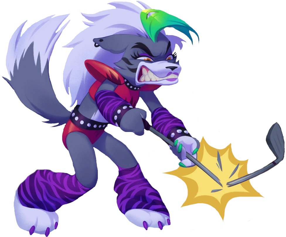 WeeklyRoxyWolf's tweet photo. New Roxanne post for the day! Today you get the Monty Golf Roxy cutout! https://t.co/ENKIN50zNe