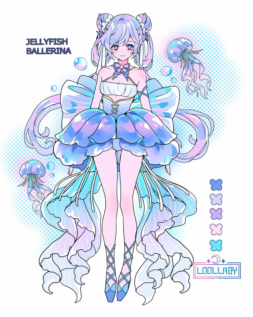 L000LLABY's tweet photo. 🩵 ADOPTABLE RAFFLE 🩵

Tysm for 6k! I wanted to do something to celebrate, so I decided to give away this adoptable from a while back.

✨️ Rules 
- Followers only (new followers welcome)
- Like and rt this post
- Comment "🪼" so I know you're entering! https://t.co/0AurN5QyAV