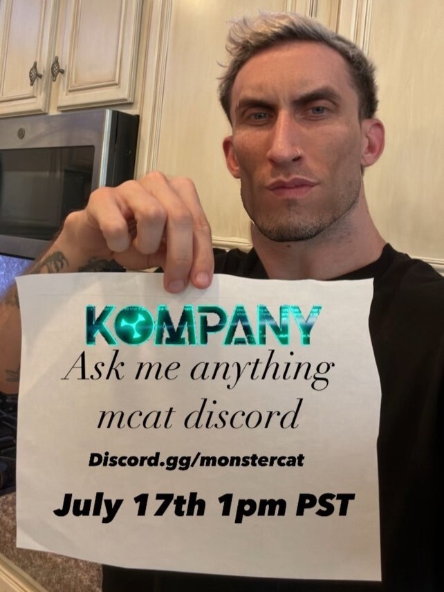 MCUncaged's tweet image. Tomorrow, July 17, at 1 pm PT, @Kompanymusic  is holding an AMA in the Monstercat Discord! 🤘 Come join the biggest Dubstep chad as we celebrate his first solo #Monstercat single, "Tax Evasion!" 😎 discord.gg/monstercat