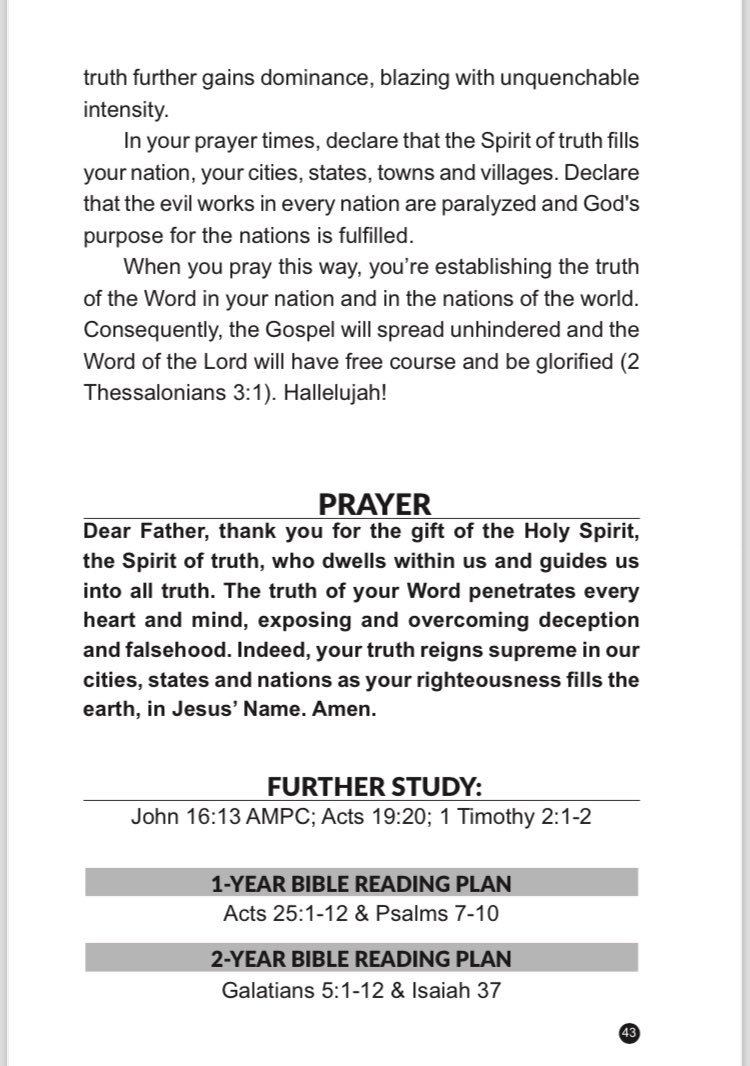 chillzmach's tweet photo. Today’s Rhapsody of Realities by pastor Chris Oyakhilome 17 July 2024: HIS TRUTH PREVAILS ❤️🔥🙏🏽 https://t.co/garr7qFG0f