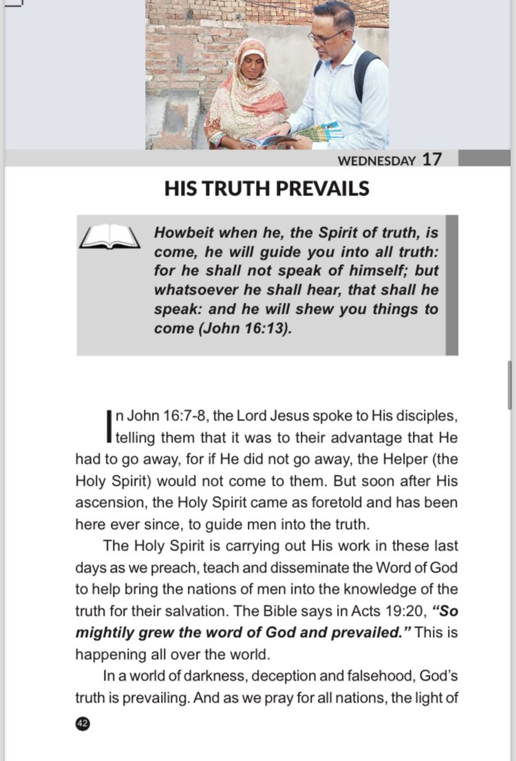 chillzmach's tweet photo. Today’s Rhapsody of Realities by pastor Chris Oyakhilome 17 July 2024: HIS TRUTH PREVAILS ❤️🔥🙏🏽 https://t.co/garr7qFG0f
