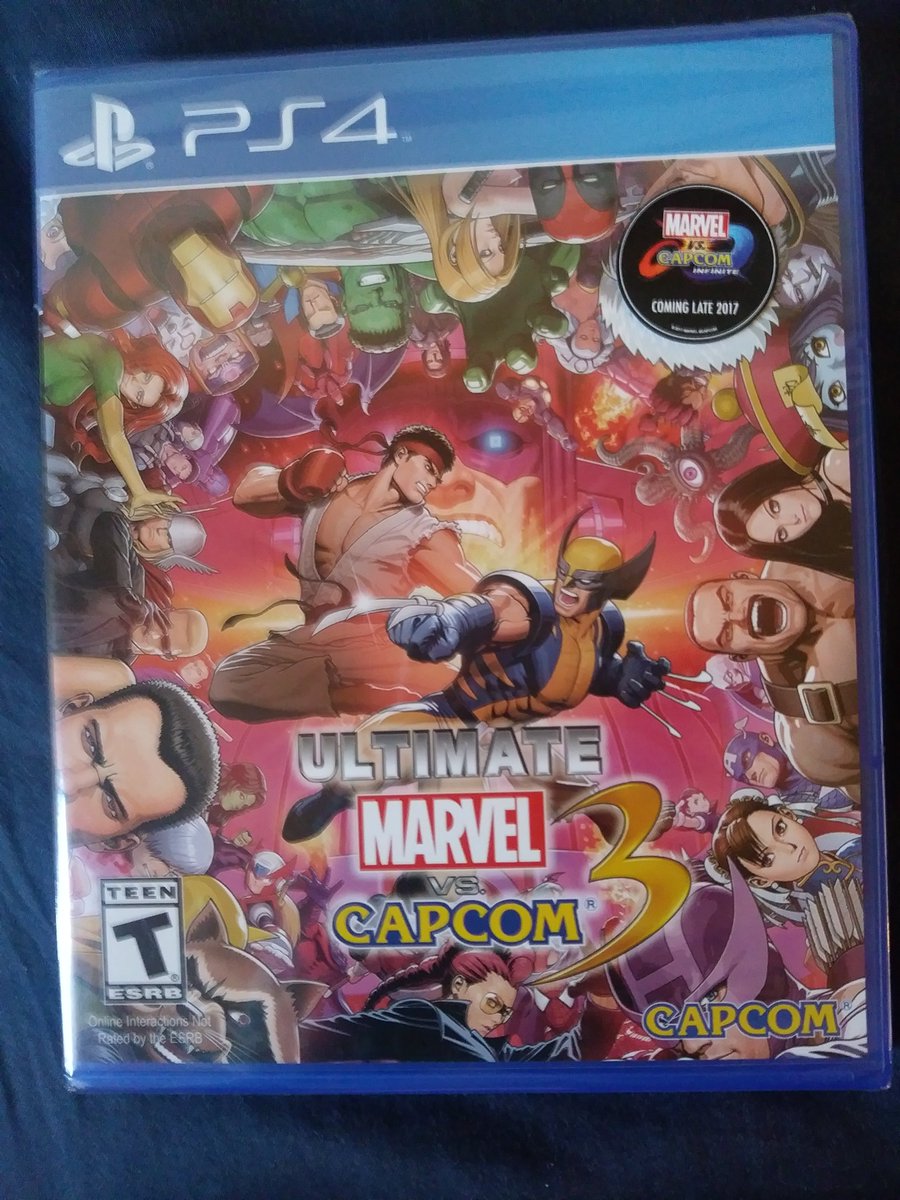 RaregamesG's tweet photo. On Auction Ultra rare Ultimate Marvel versus Capcom 3 for #PS4
https://t.co/0ZFeNJK2sk https://t.co/yE9idEmKlI