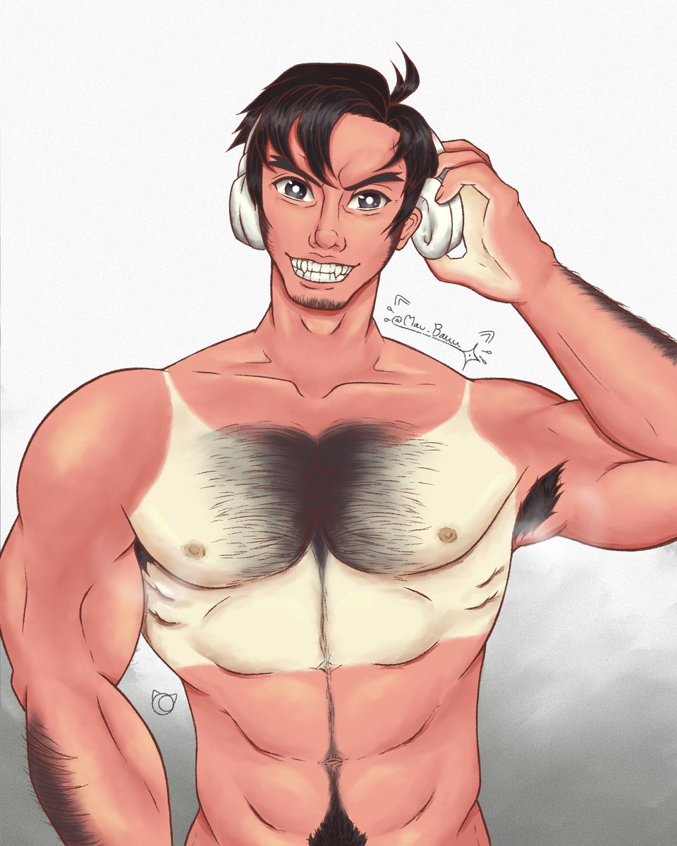 Mau_Bauu's tweet photo. Beowulf decided to partake in the sunburn meme for his Wulves :3
#skullgirls https://t.co/5bklDYhJHu