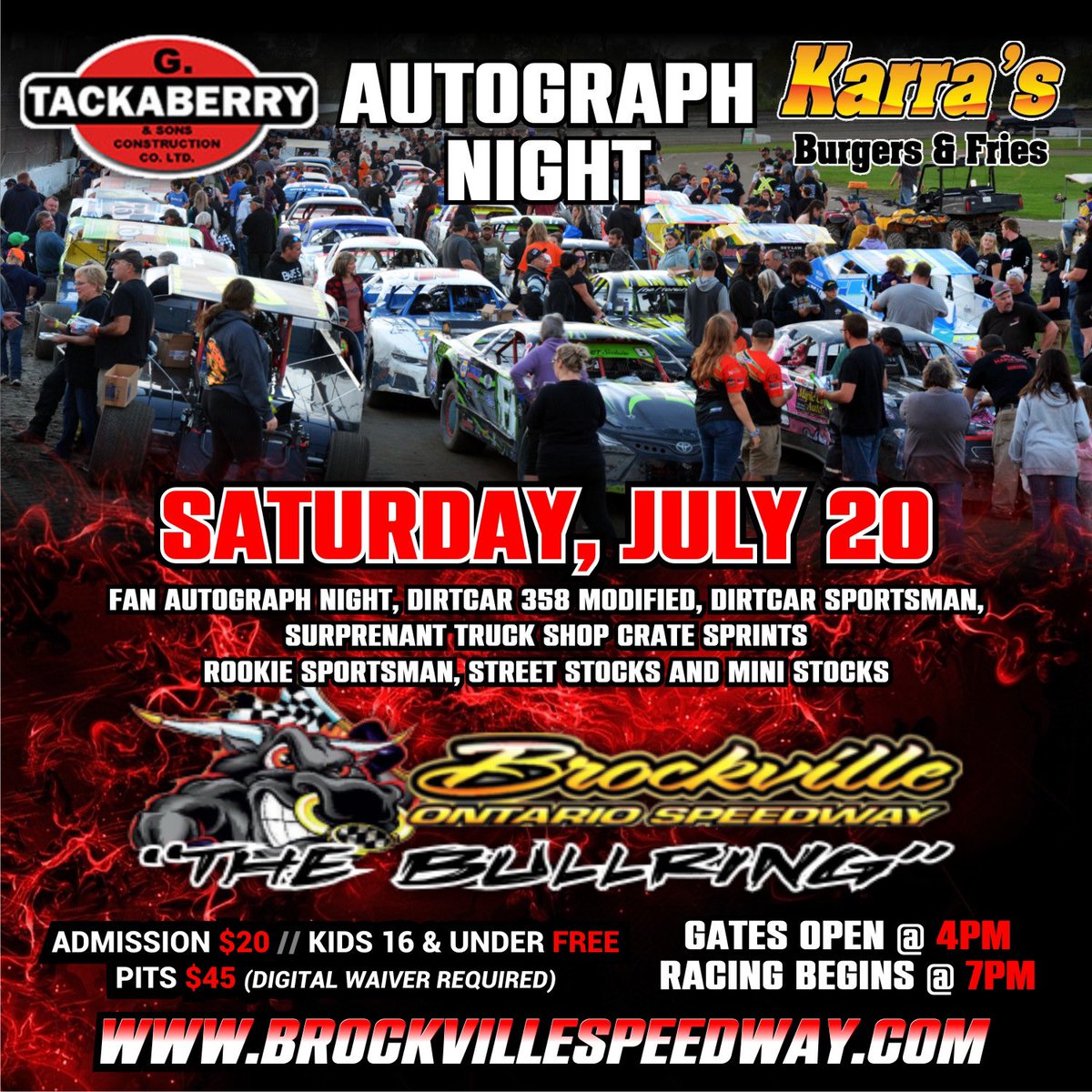 brockville speedway tweet media