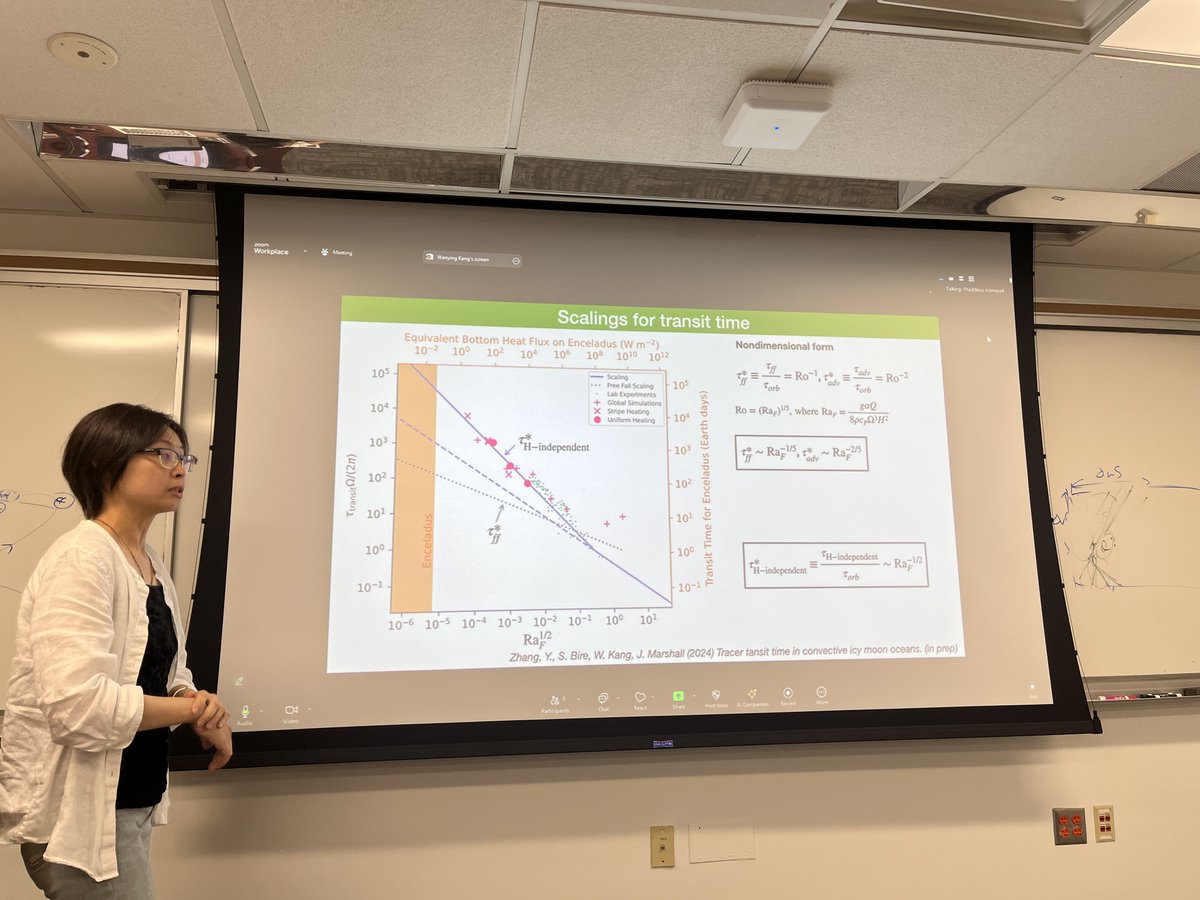 We wrapped up our last full day of talks <a href="/BrinMrc/">BrinMRC</a> tracer mixing with Mingming Li (<a href="/SESEASU/">School of Earth and Space Exploration</a>) telling us about the origin of LLSVPs, Jake Gebbie (<a href="/WHOI/">Woods Hole Oceanographic Institution (WHOI)</a>) discussing the link between ocean tracers and climate, and Wanying Kang (<a href="/eapsMIT/">MIT EAPS</a>) on the dynamics of icy satellite oceans.