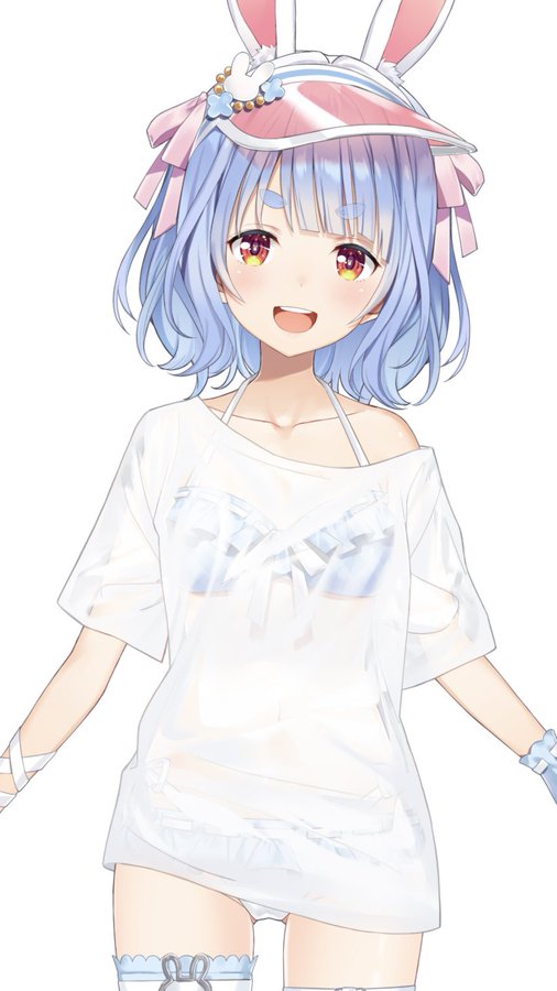 abstractquinque's tweet photo. Pekora lost the wet tshirt contest i guesss AHAHAHAH https://t.co/Q6BR8bVbK5