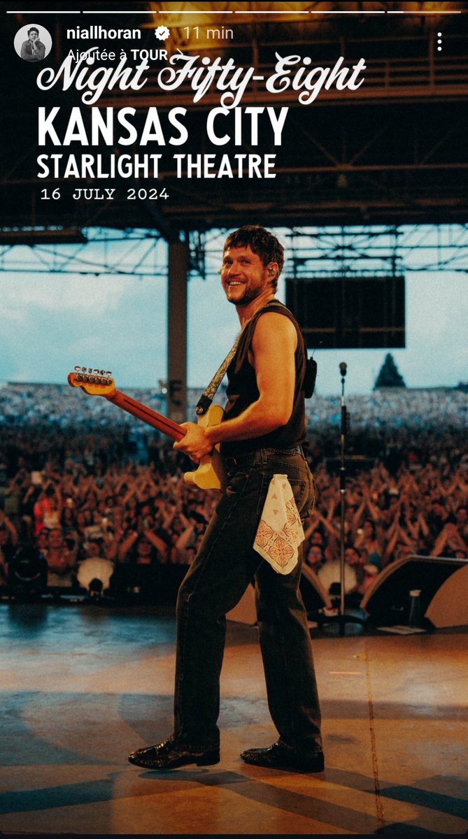 OT5UpdatesFR's tweet image. ⛈️| Niall via sa story Instagram 
#TSLOTKansasCity

© Christian Tierney