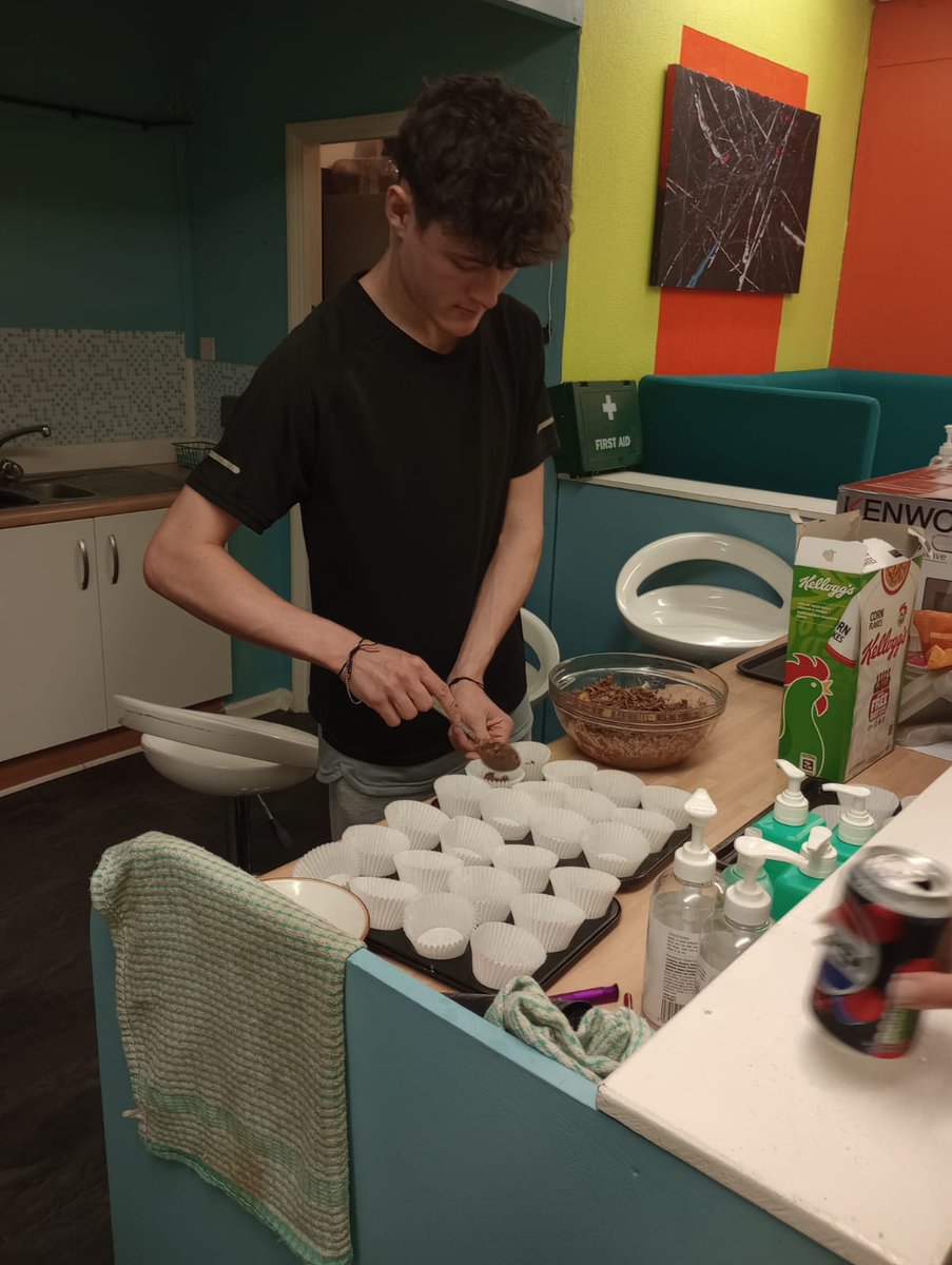 Ace made buns for our members this evening and they were delicious 😋