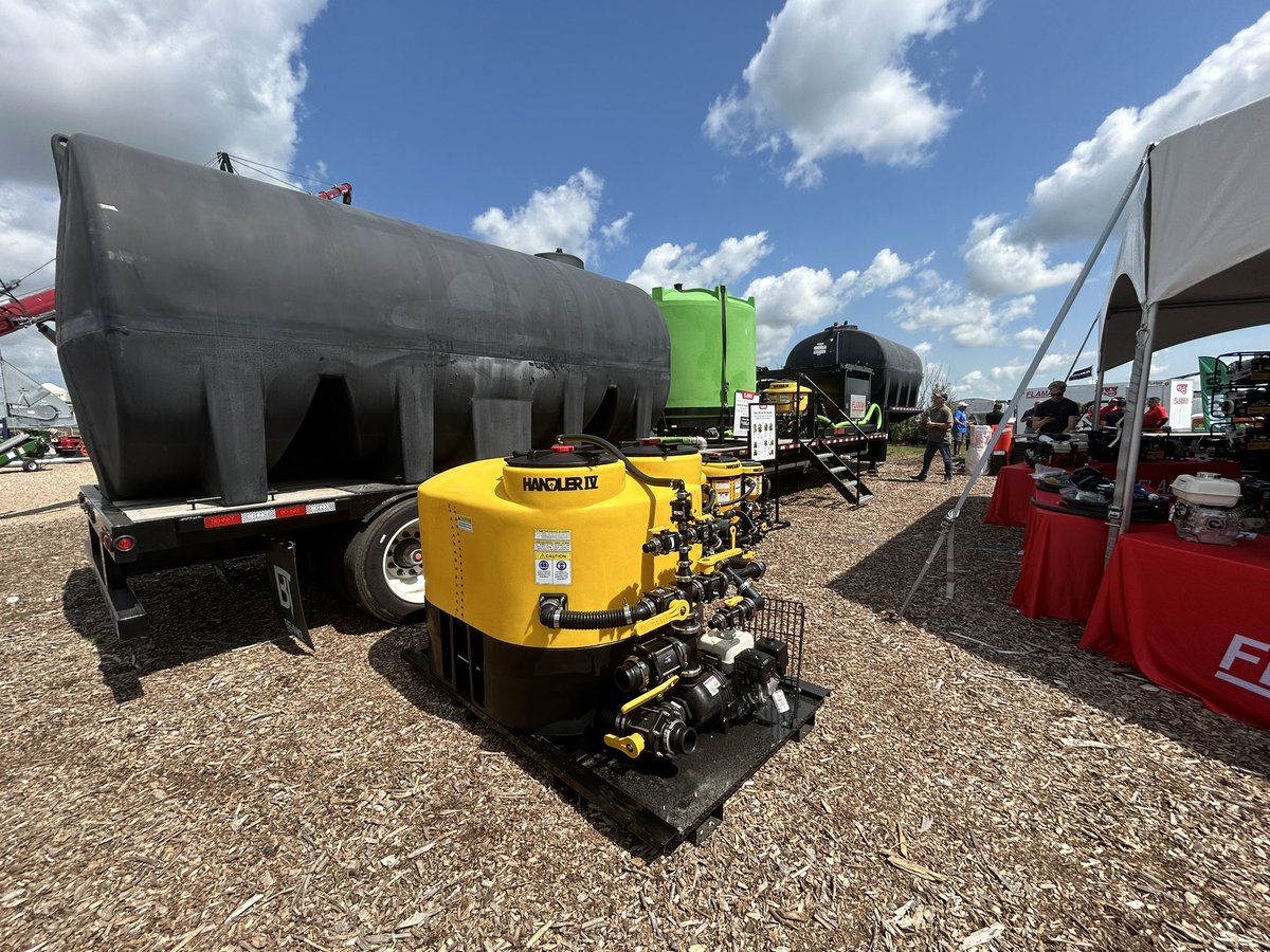 Visit our parts and hardware tent at <a href="/AginMotion/">Ag in Motion</a> to see our custom-built quick response fire suppression skids and the new 225 gal pressure washer skid, as well as our Flaman ag sprayer trailers and grab &amp; go hardware kits. 

#AIM24