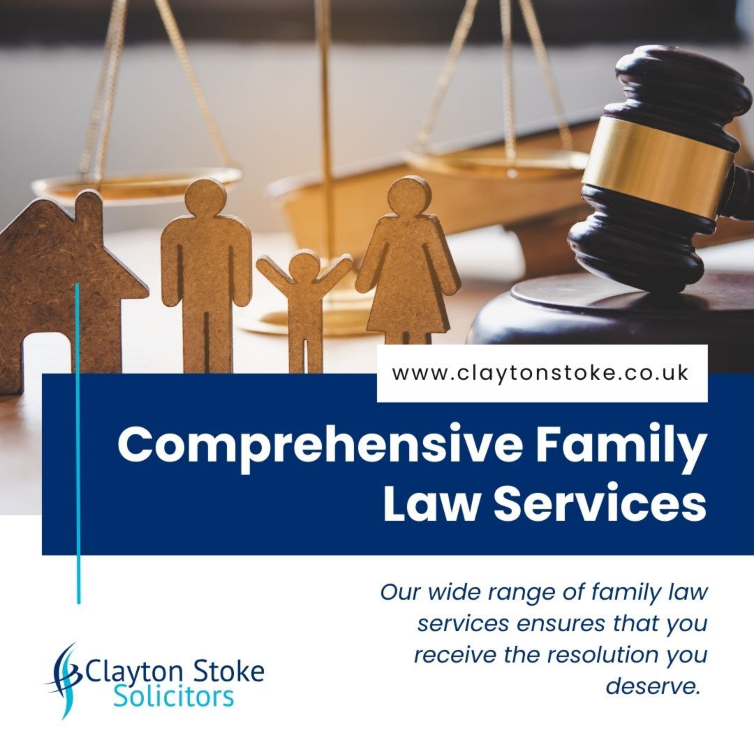 ✨Navigating family law matters with care and expertise. Our dedicated team provides compassionate and comprehensive legal services to support you through every step. 

📞 Call us now on: 01753 463462

#FamilyLaw #LegalServices  #ClientFirst #FamilySupport #ClaytonStoke