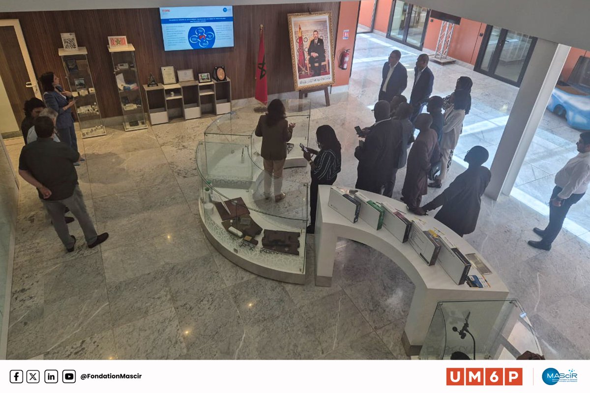 FondationMascir's tweet photo. đžđłđ€đČđŠ En marge de la visite Ă @UM6P_Officiel, #MAScIR a accueilli des reprĂ©sentants sĂ©nĂ©galais et internationaux le 16 juillet 2024.
Exploration de nouvelles opportunitĂ©s pour un dĂ©veloppement industriel durable. đđŹ
@OCPGroup @OCP_Africa
#Collaboration #Innovation #MAScIR https://t.co/gVfRSgeMDV