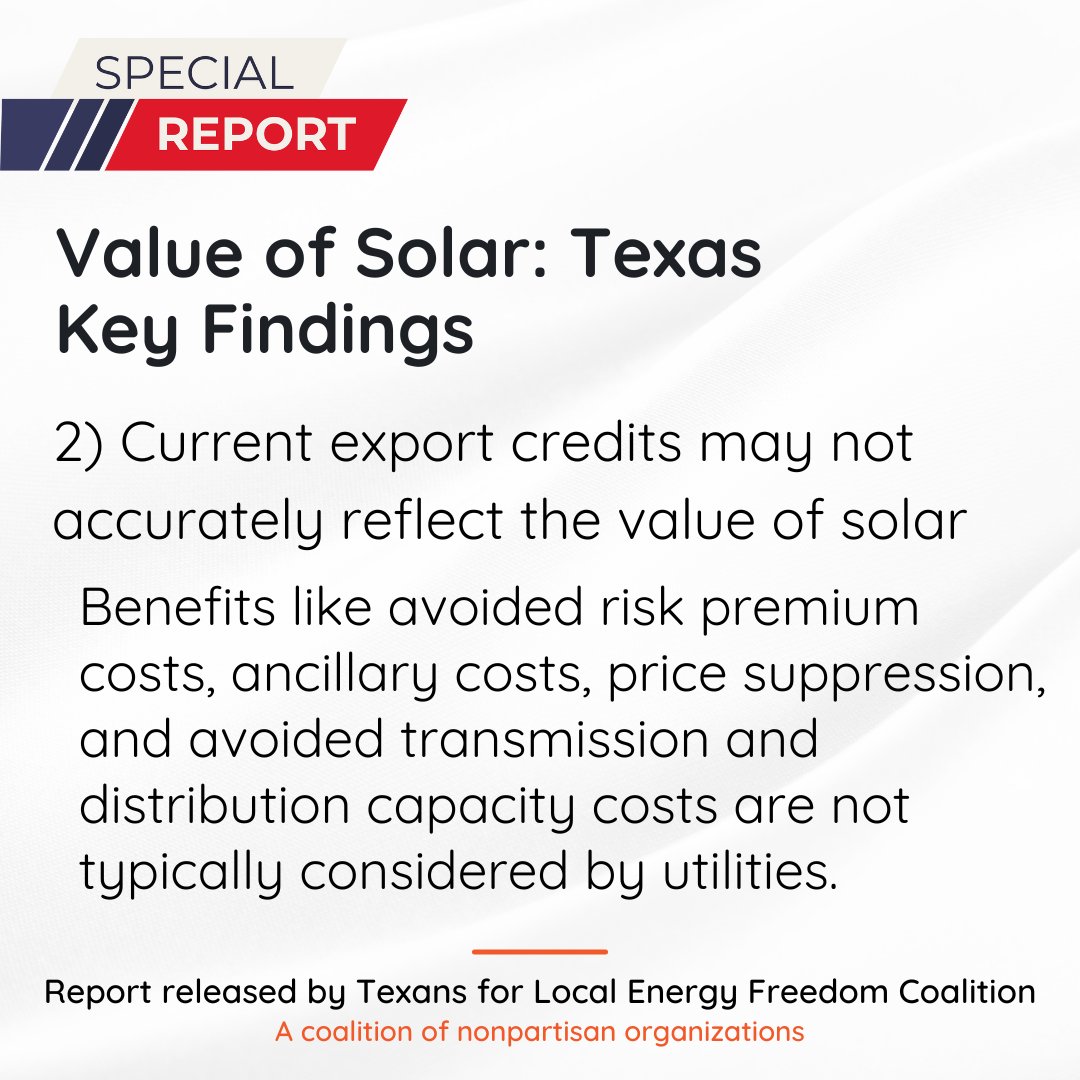 SolarNeighbors's tweet photo. Our friends at @TXSES released a new study today analyzing the value of #RooftopSolar throughout the state. Read through the slides to learn more, or go to https://t.co/zuxhCyLyLO! https://t.co/WWJxXwj5b0