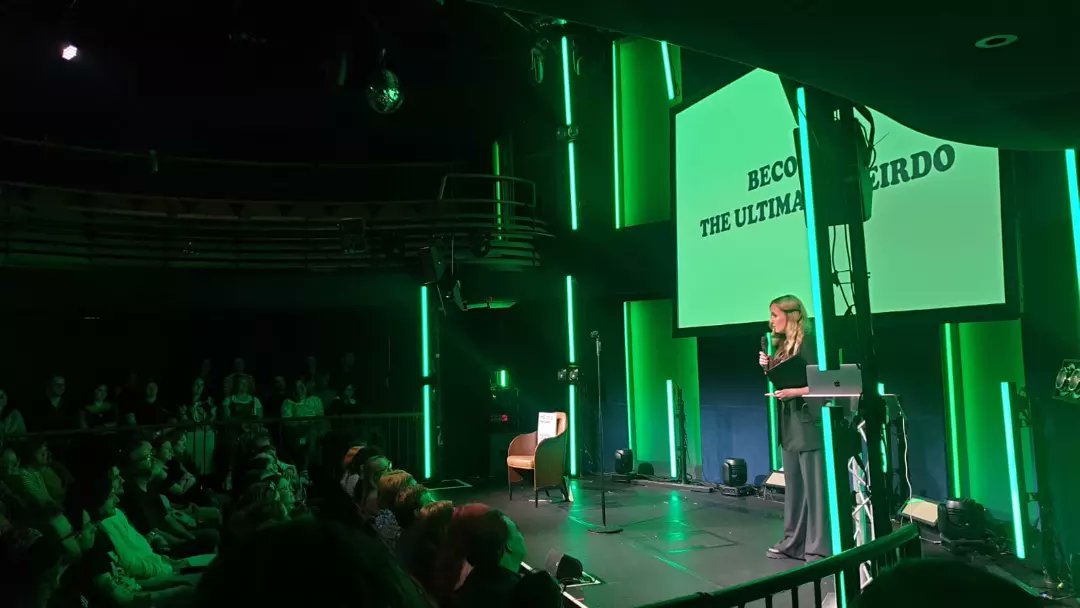 Thanks to everyone who came out to We Can Be Weirdos last night. I was chuffed to be asked by <a href="/Schreiberland/">Dan Schreiber</a> to join such a cracking lineup and present a delightfully unhinged overview of Uri Geller's psychic merchandise. The Weirdos audience were fab - I was in my element!  🥄
