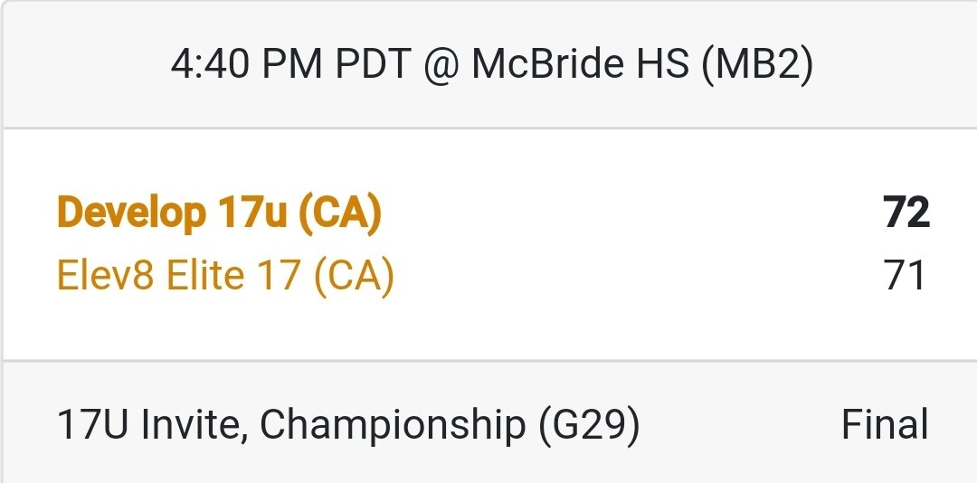 ll2_tt's tweet image. @PangosSweet16 
@Calebnewton2026 25pts
@antt_moore 23pts
#TeamDevelop