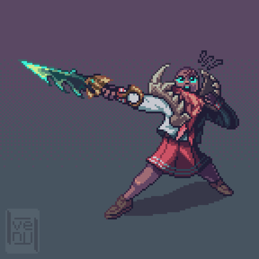 venu_pxels's tweet photo. Pyke in anime clothes 💀
Commission for @PrePykeado

#pixelart #LeagueOfLegends #ArtofLegends https://t.co/JuhXZLczkk