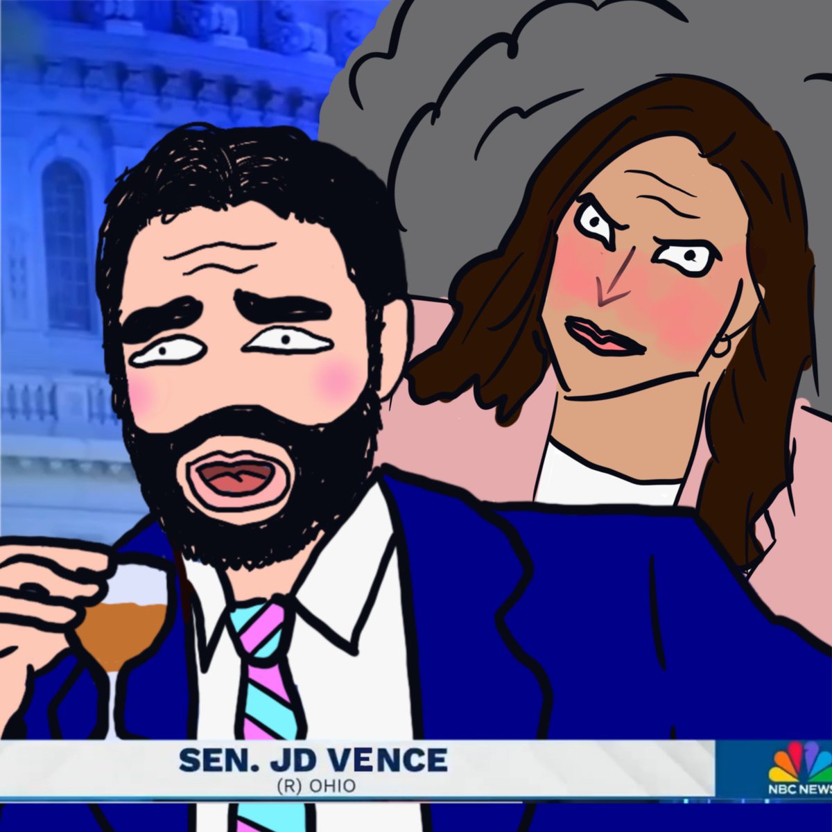 <a href="/Polymarket/">Polymarket</a> 100% chance I destroy Kumala in a debate.

What has she done all her years in office? Lock people up for marijuana charges?
Tuck joe biden into bed?

Easy win for a chad like $VENCE