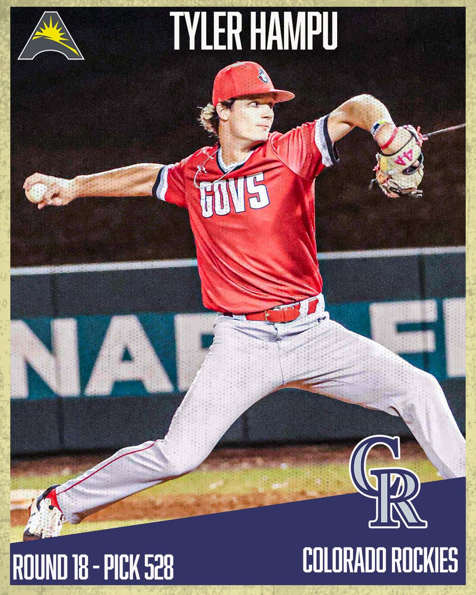 ⚾️𝐃𝐑𝐀𝐅𝐓𝐄𝐃⚾️

Congratulations to <a href="/GovsBSB/">Austin Peay Baseball</a>'s Tyler Hampu on being selected by the <a href="/Rockies/">Colorado Rockies</a> in the 2024 <a href="/MLBDraft/">MLB Draft</a>! 💯

#ASUNBuilt  | #LetsGoPeay | #ASUNBSB