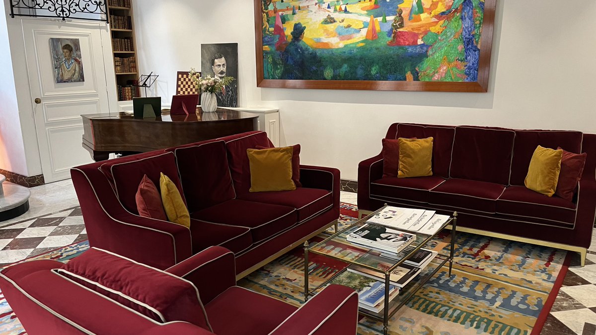 rolfhorn's tweet photo. A great afternoon in Paris visiting the fabulous Alfred Sommier Hôtel Particulier. Will get back to this in September!

#AlfredSommier https://t.co/5QWyb4YCIk