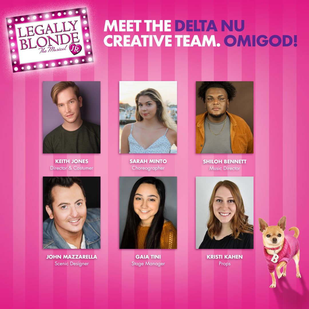 cmpac's tweet image. OMiGod you guys! Meet the #ProductionTeam behind our upcoming #CMTeens #Summer production of #LegallyBlondeJr, running one weekend only, July 26 - 28!

#CMPAC #CMPerformingArts #NoelSRuizTheatre #BroadwayInOakdale #DisocverLongIsland #DiscoverLI #IslandStrong #ILoveNY