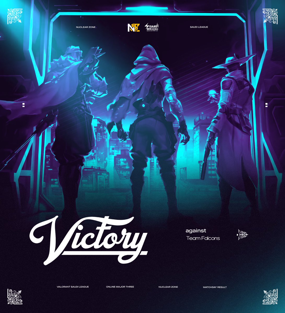 ⚔️ أنتصار ساحق من أبطالنا على <a href="/FalconsEsport/">Falcons Esports</a> 🥳🤩💛

2-0 
👏👏🥳
@SaudieLeagues
#VALORANT #nozcommunity