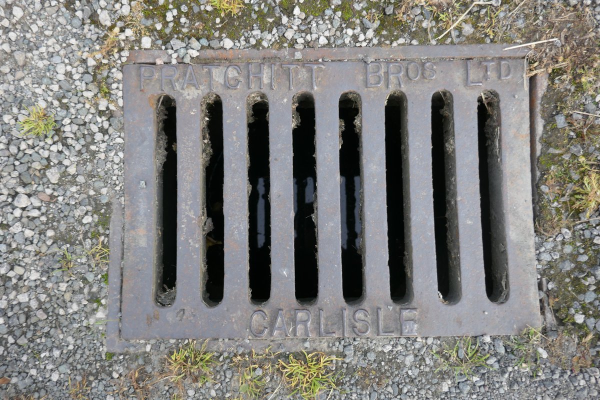 TheLengthsman's tweet photo. You go all the way to The Green near #Millom to speak and find #draincovers from #Maryport #Carlisle and #Stockport  !! https://t.co/uHCVQKSNv8